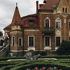 Схема вышивки «здание»