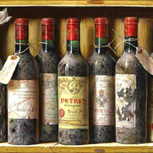 Схема вышивки «Вино»