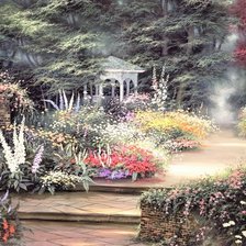 Схема вышивки «Garden»