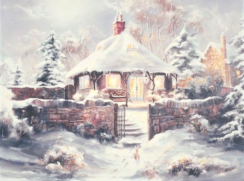 Winter house - оригинал