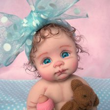 Схема вышивки «пупс»