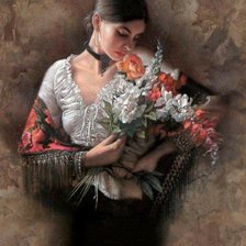 Схема вышивки «portrete»