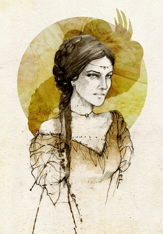 Тейна Мерривезер - игра престолов, фэнтези - оригинал