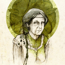 Схема вышивки «Оленна Редвин»