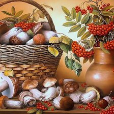 Схема вышивки «осенний натюрморт»