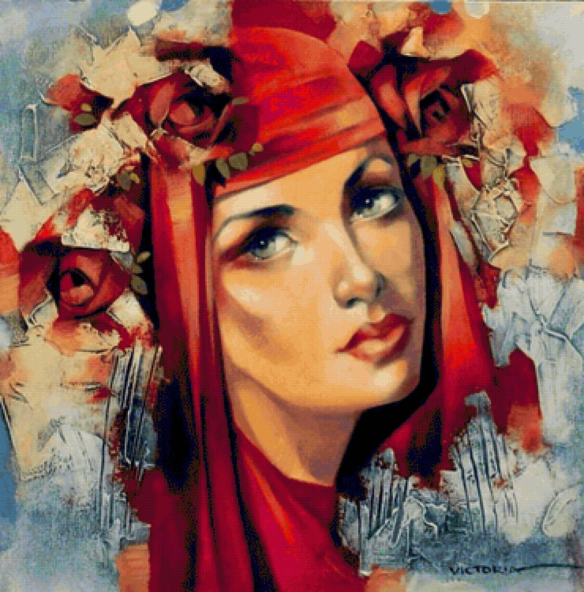 Девушка - взгляд, глаза, настроение, девушка - предпросмотр