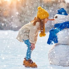 Схема вышивки «зима»