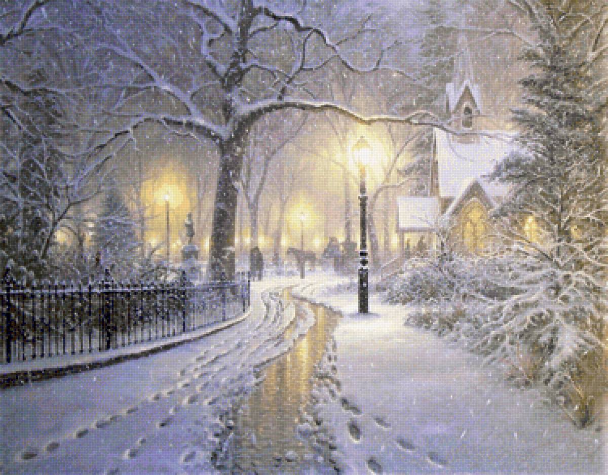 Winter chapel - предпросмотр