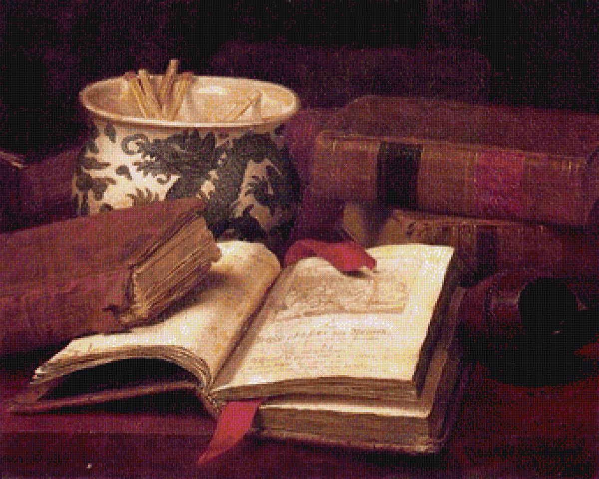 №2249816 - книги, натюрморт, пнк - предпросмотр