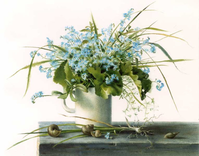 Натюрморт. Елена Базанова - акварель, натюрморт - оригинал