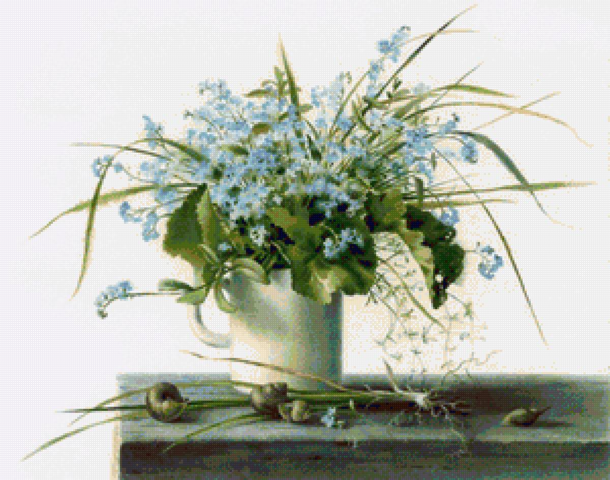 Натюрморт. Елена Базанова - акварель, натюрморт - предпросмотр