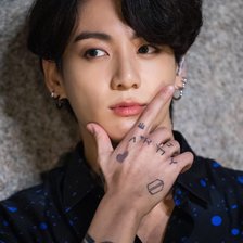 Схема вышивки «Jungkook ♡»