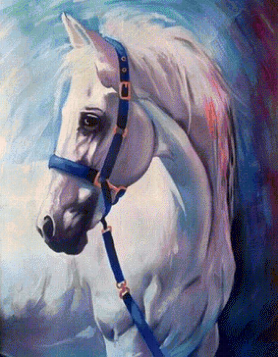 biały koń - предпросмотр