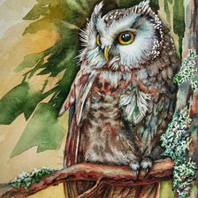 Схема вышивки «В засаде»