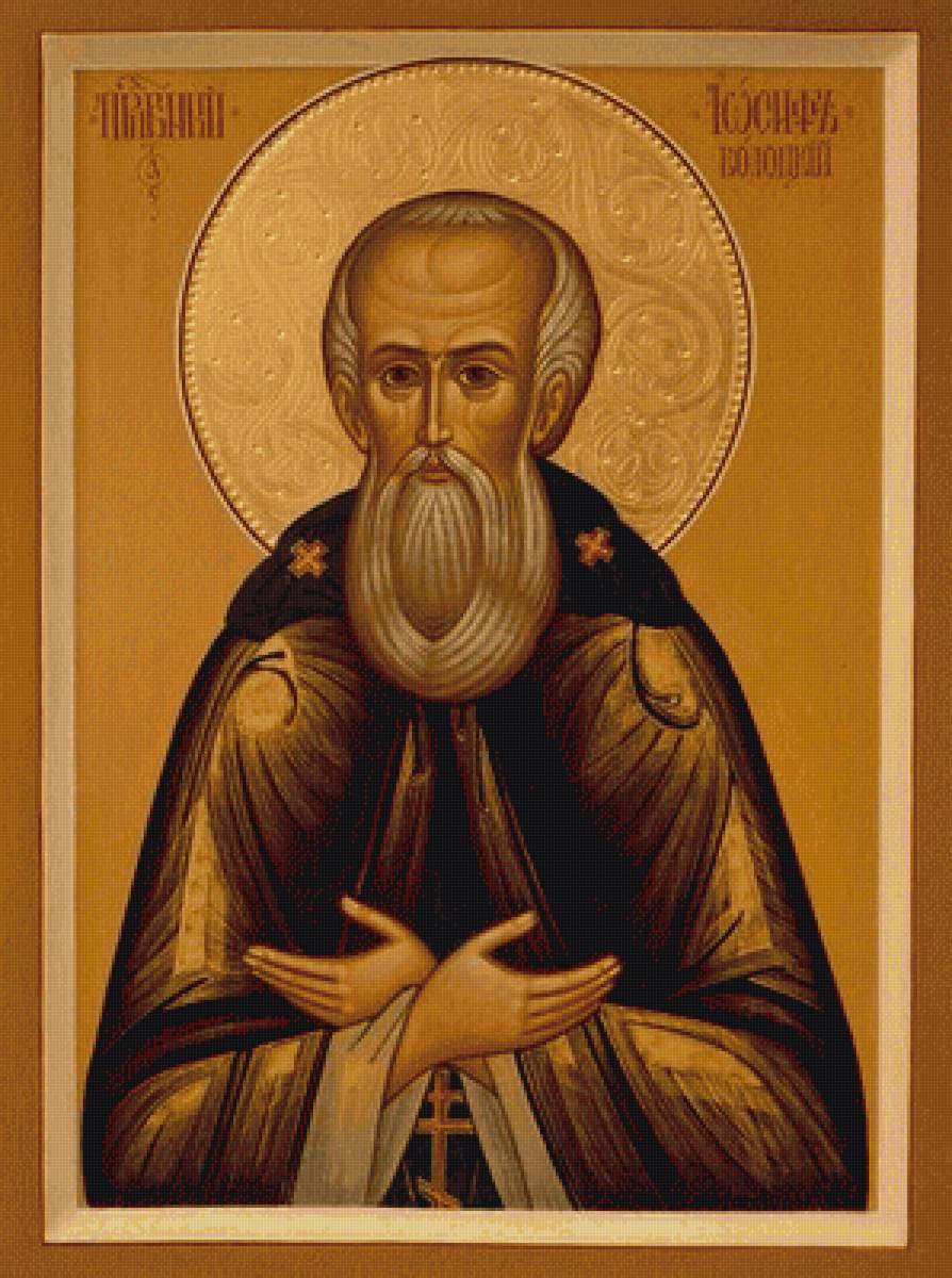 Преподобный Иосиф, игумен Волоцкий - иконы - предпросмотр