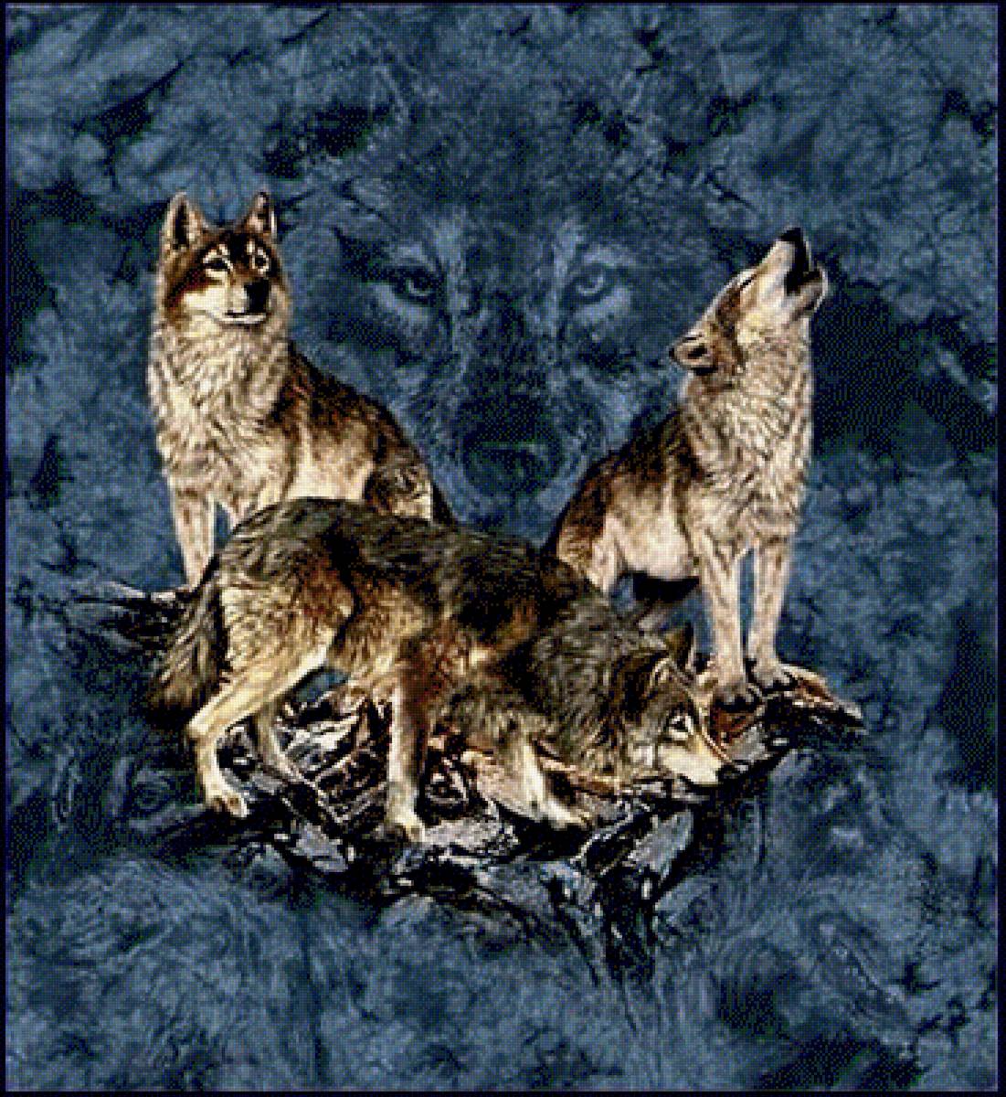 Seven wolves. Картины Стивена Гарднера про волка. Картины загадки Стивена Гарднера.