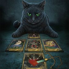 Схема вышивки «гадальщик»