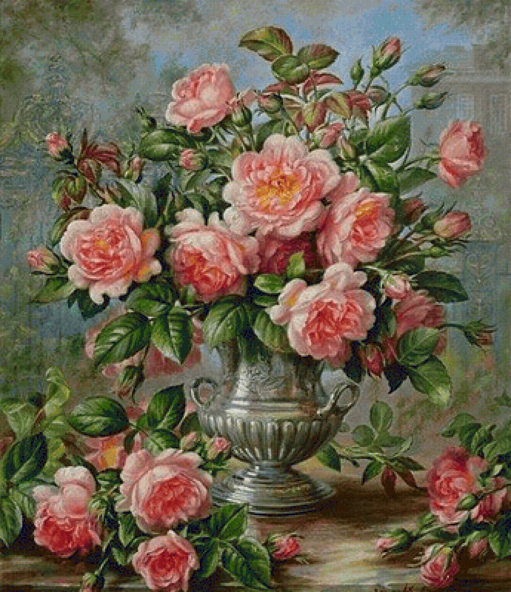 amor por las rosas - rosas, flores - предпросмотр