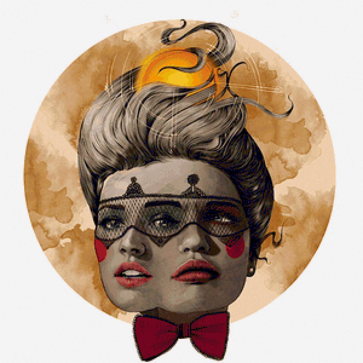 Близнецы - близнецы, девушка, арт - предпросмотр