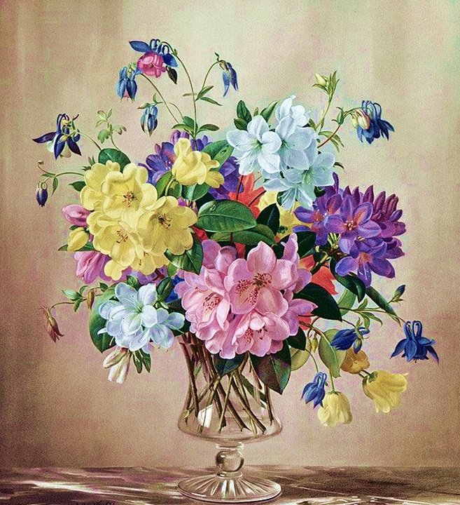 Boque de flores. - flores. - оригинал