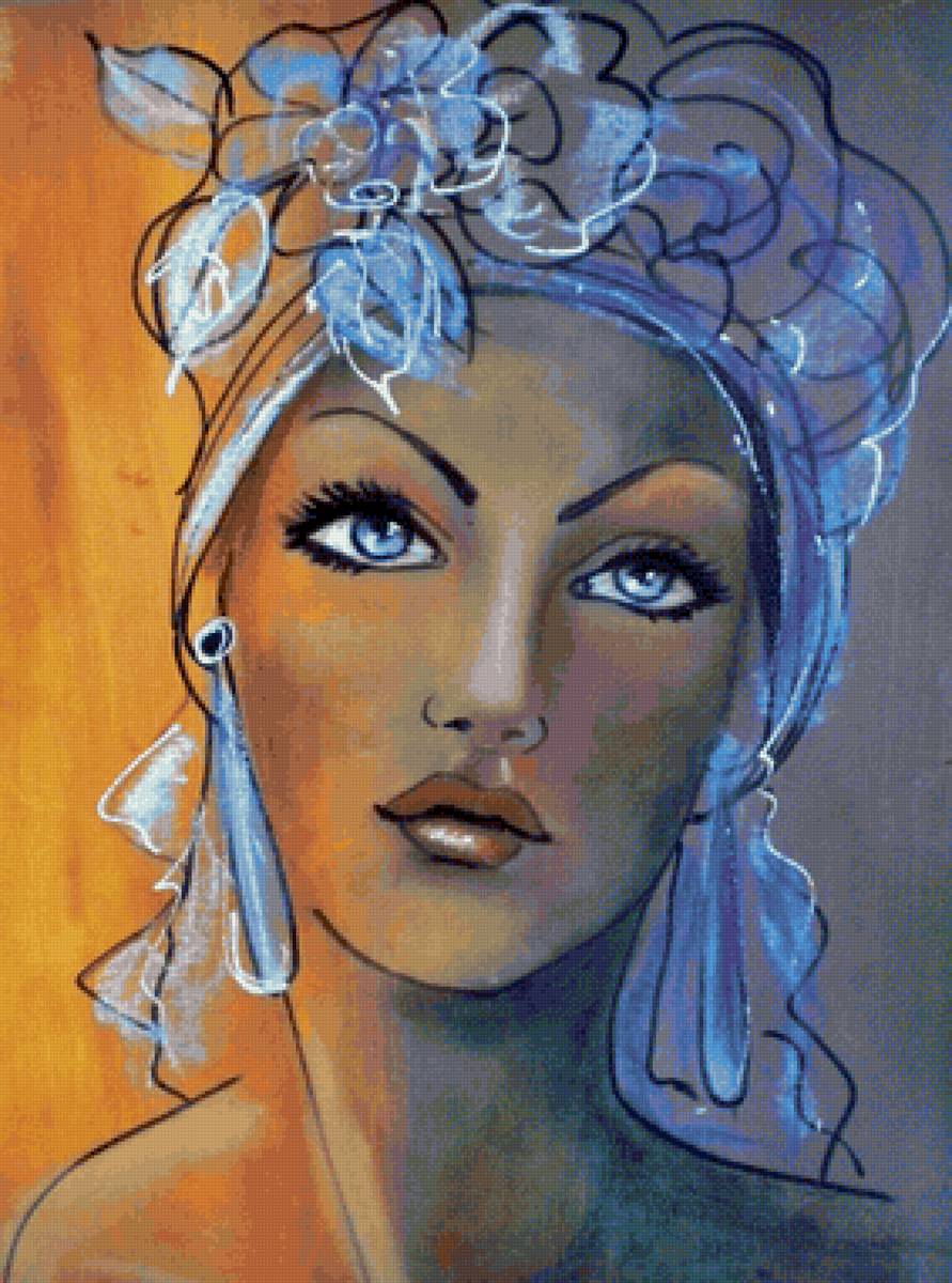 Figura feminina. - ilustração, desenho - предпросмотр