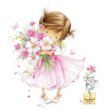 Схема вышивки «Деточка»