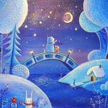 Схема вышивки «Зима»