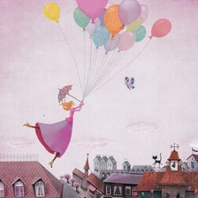 Схема вышивки «Мери Попинс»