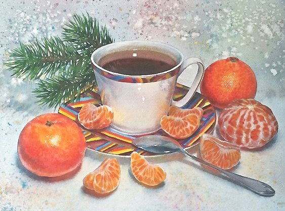 акварель - оригинал