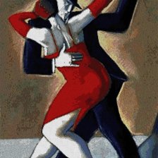 Оригинал схемы вышивки «pareja bailando.» (№2254850)