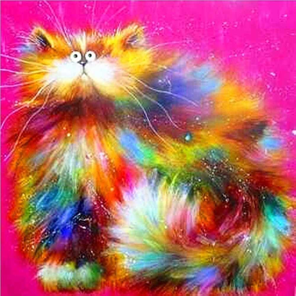 пушистик - пушистик, пнк, кот, цвет - оригинал