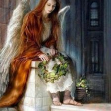 Схема вышивки «mi angel»