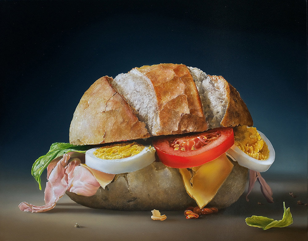 ТЬЯЛФ СПАРНААЙ. ЗДОРОВЫЙ БУТЕРБРОД - фаст-фуд - оригинал