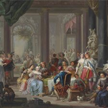 ФРАНЦ КРИСТОФ ЯННЕК. МУЗЫКАЛЬНЫЙ БАНКЕТ ВО ДВОРЦЕ