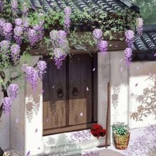 Схема вышивки «la Puerta»