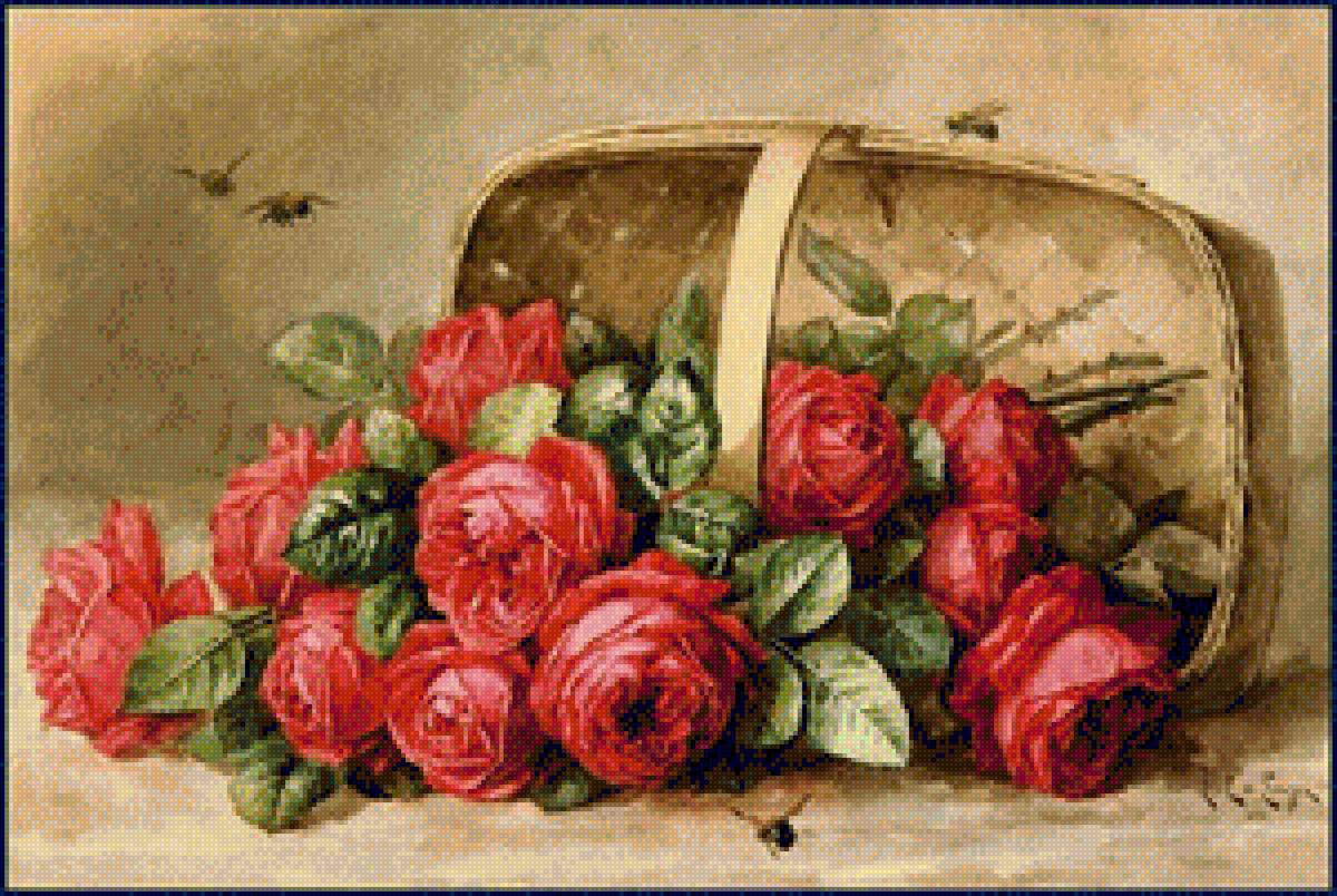 rozi s pchelkami - предпросмотр