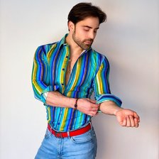 Схема вышивки «Señor»