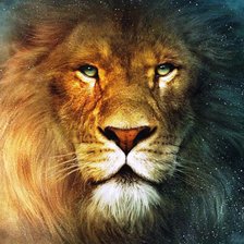 Схема вышивки «Лев»