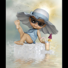 Схема вышивки «ВСПЛЕСК»