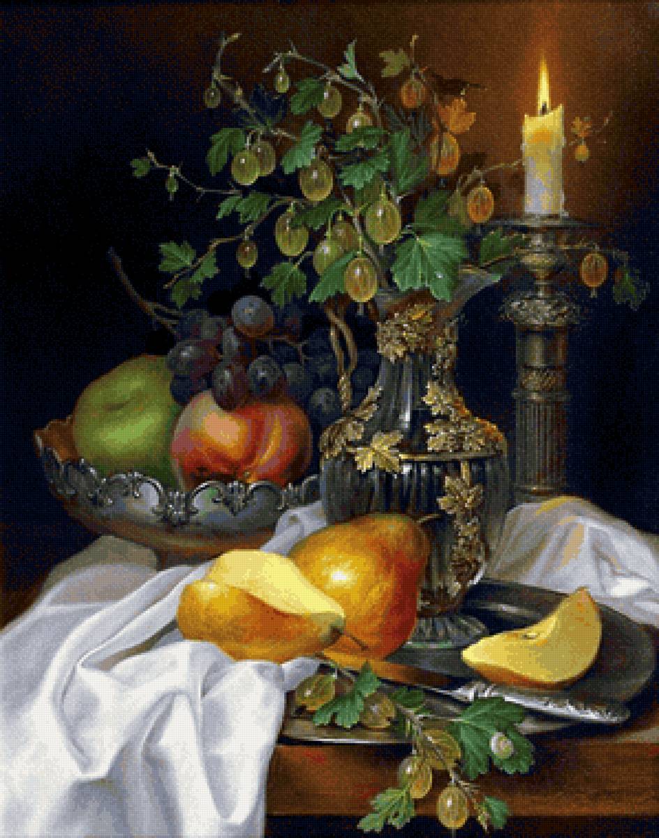 Natureza morta. - frutas. - предпросмотр