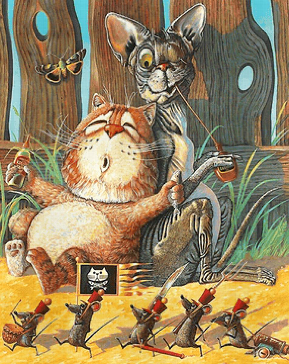 коты и мыши - мыши, коты - предпросмотр