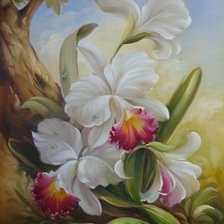 Схема вышивки «Весной»