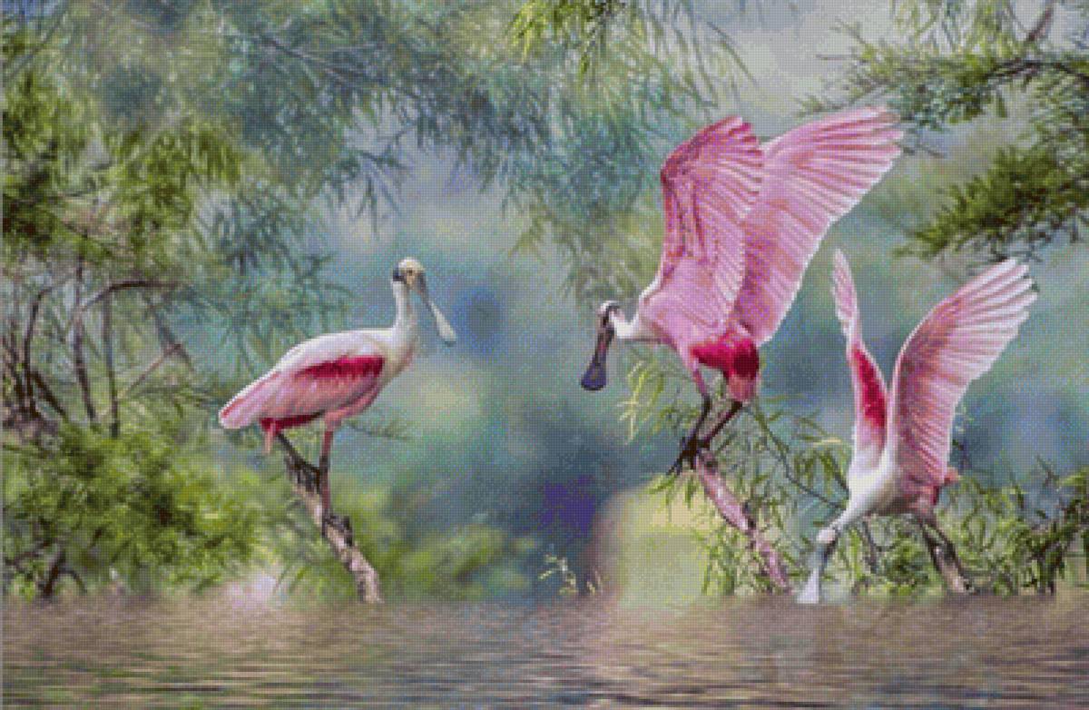 En el lago - paisaje - предпросмотр