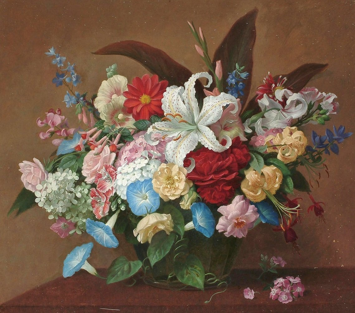 Boque de flores. - flores. - оригинал