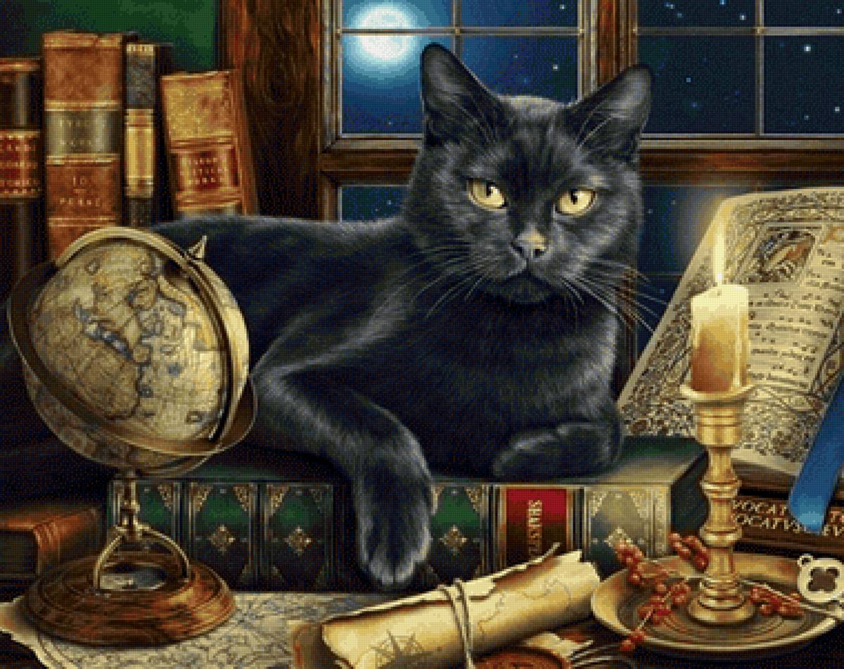 Gato. - animais. ilustração. - предпросмотр