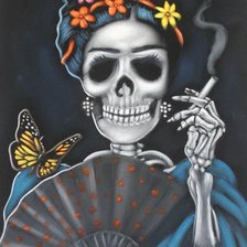 Схема вышивки «katerina frida»