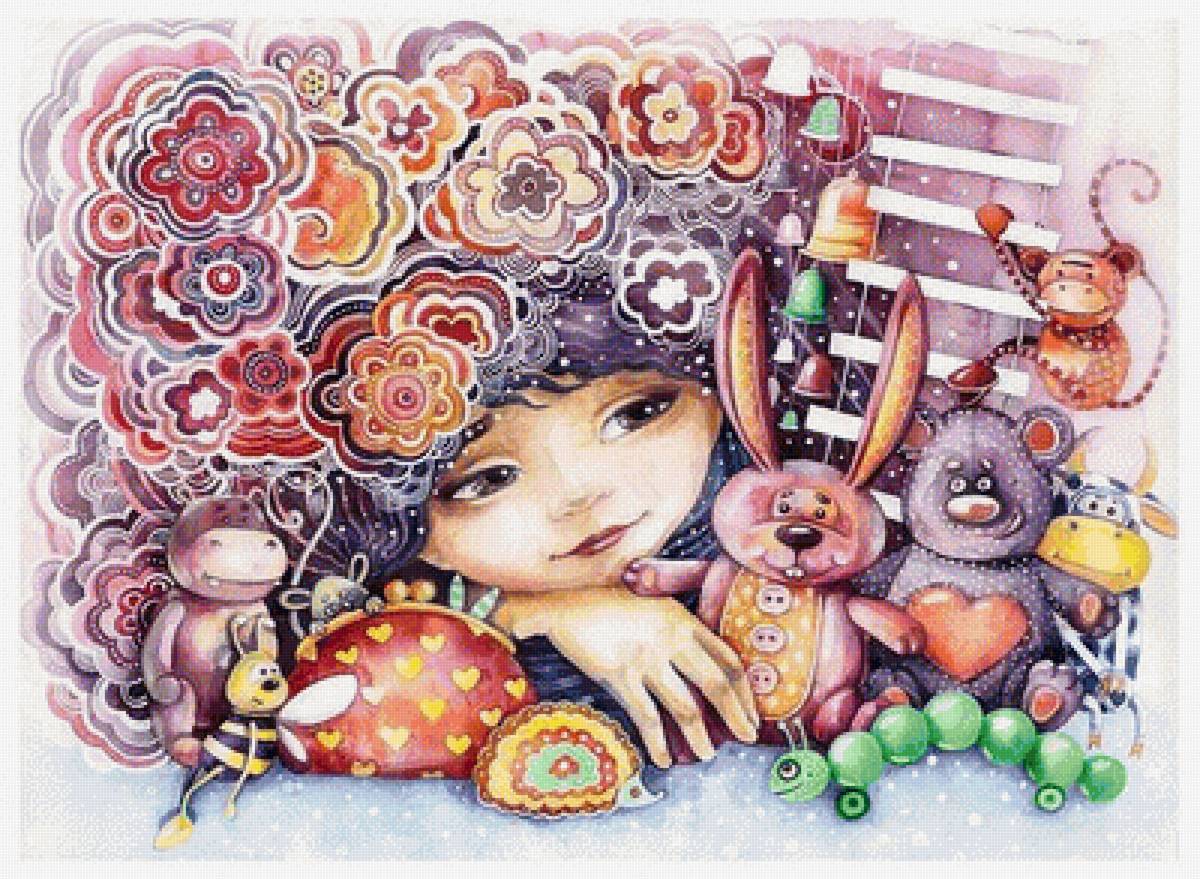 Сказка - иллюстрация, сказка - предпросмотр