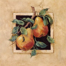 Схема вышивки «cuadro con peras»