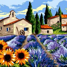 Схема вышивки «ПЕЙЗАЖ»