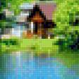 Предпросмотр схемы вышивки «У реки» (№2261215)
